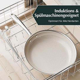 Redchef Set di padelle con struttura a nido d'ape