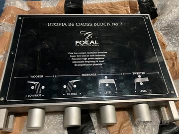 Crossover focal utopia be x kit 5-6-7 woof/mid/tw