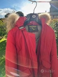 Giubbotto woolrich rosso