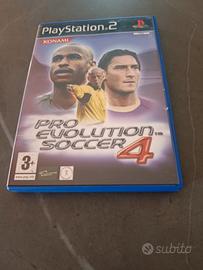 PRO EVOLUTION SOCCER 4 PLAYSTATION 2 IN ITALIANO 