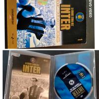 INTER Libro ufficiale+DVD+scudet/mascotte+figurine