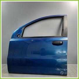 Porta Anteriore Sinistra SX BLU FIAT PANDA 2Q Berl