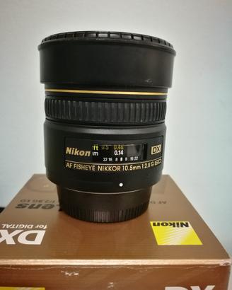 Fisheye AF DX Nikkor 10.5 mm