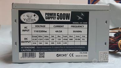 Alimentatore PSU VulTech GS-500B 500 W