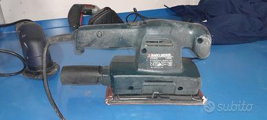 Smerigliatrice piana  con smerigliatrice angolare