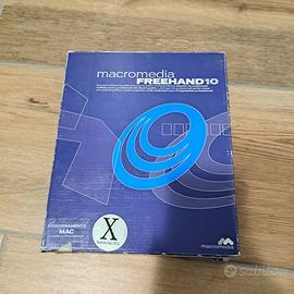 Macromedia FreeHand 10 programma grafica per Mac