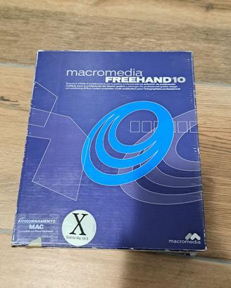 Macromedia FreeHand 10 programma grafica per Mac