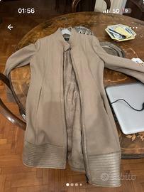 Cappottino beige guess taglia 44 veste 42