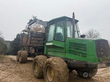 Trattore forestale John Deere 1410D