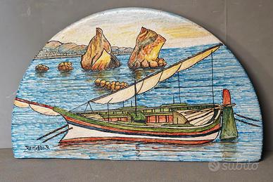Raimondo R. Vietri – Pannello Mattonella ceramica