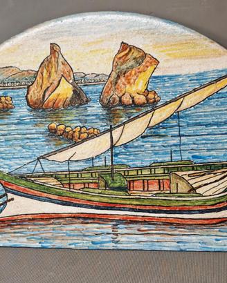 Raimondo R. Vietri – Pannello Mattonella ceramica