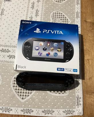 PS Vita 2000 Black Japan - NEAR MINT Scatola🎮