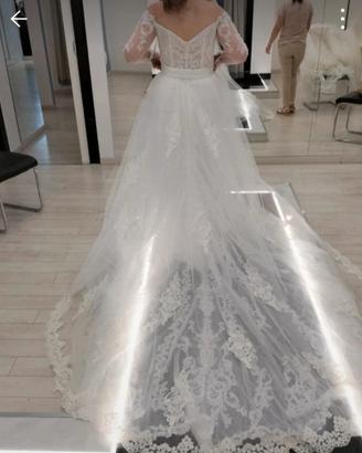 abito da sposa come nuovo 