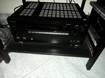 onkyo tx rz 730, diffusori B&W e subwoofer