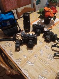 macchine fotografiche manuali