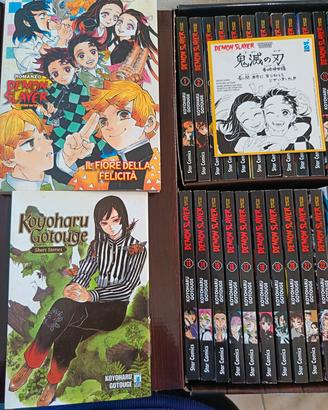 cofanetto manga demon slayer