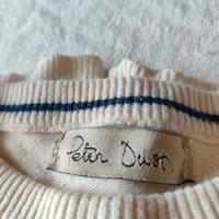 Maglione/Pullover bianco Peter Dust taglia S uomo