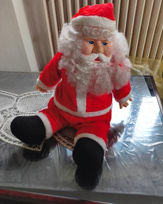 Babbo Natale decorativo grande circa 60 cm