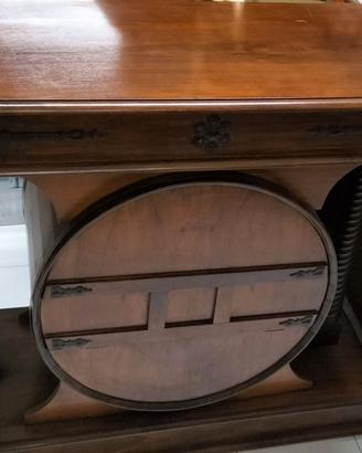 Mobile bar in legno noce 