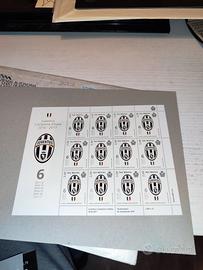 Lotto di 3 fogli francobolli Juventus campione