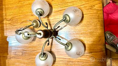 LAMPADARIO VINTAGE ORIGINALE