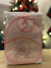 Asciugamano e bavetta bambina