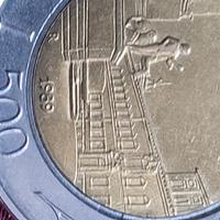Moneta da 500 lire italiane del 1989