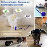 lifefav Giocattolo Autonomo per gatti a Batteria