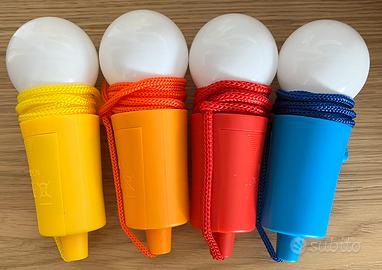 Lampadine da appendere con cavo NUOVE MAI USATE