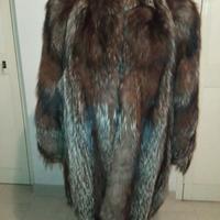 Pelliccia in volpe argentata artigianale 