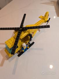 Lego 6697 Rescue I Helicopter elicottero soccorso