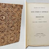 RELIQUIE D'UN NAUFRAGIO. STUDI STORICI E LETTERARJ