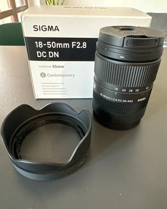 Obiettivo Sigma 18-50 mm f2.8 Sony E-mount