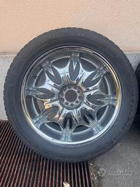 Treno Cerchi R22 Jeep Wrangler JK  con pneumatici