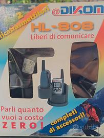 Walkie Talkie Dikom HL-808 Coppia Ricetrasmittenti