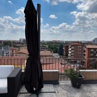 Ombrellone  Danieli Blues colorato 300x400cm Caffe