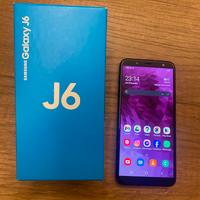 Samsung j6 con accessori e scatola!! Sd compresa!!