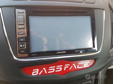 autoradio 2 din alpine usato