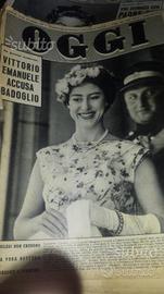 Vecchia rivista oggi del 1958