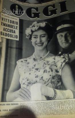 Vecchia rivista oggi del 1958