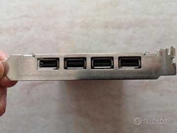 Scheda di espansione USB interfaccia PCI