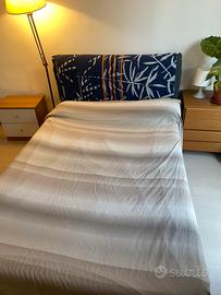 Letto contenitore 1 piazza 1/2 (per mater 120x190)