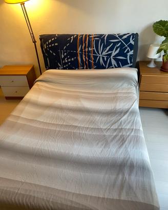 Letto contenitore 1 piazza 1/2 (per mater 120x190)