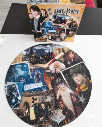 Puzzle 500 pezzi tondo Harry Potter