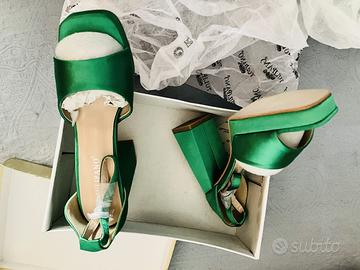 Scarpe col tacco Verdi