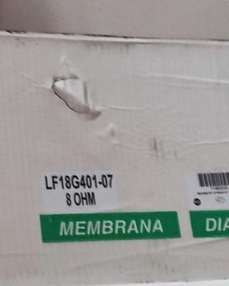 RCF LF 18G401 Recone Kit