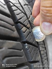Gomme Barum Polaris 5 e cerchi Aui A4