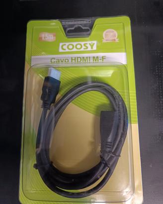 Cavo HDMI M-F da 1.5m