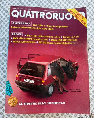 Quattroruote 1988 - Annata Completa (12 nr)