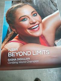 Poster Campione Scalatrice su plastica